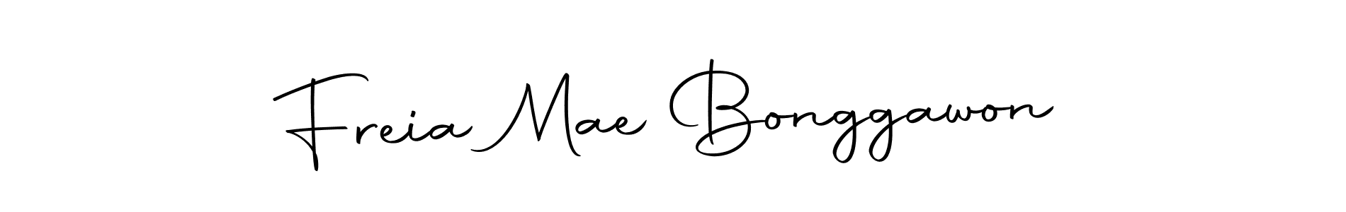 You can use this online signature creator to create a handwritten signature for the name Freia Mae Bonggawon. This is the best online autograph maker. Freia Mae Bonggawon signature style 10 images and pictures png