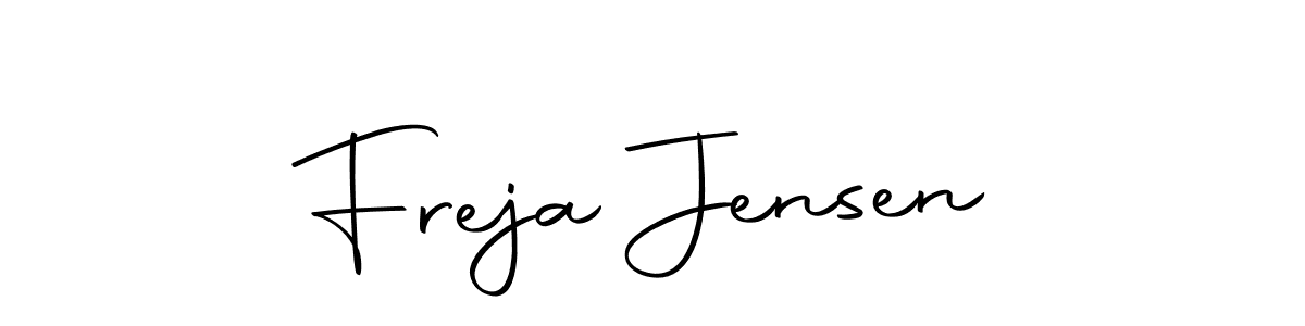 Once you've used our free online signature maker to create your best signature Autography-DOLnW style, it's time to enjoy all of the benefits that Freja Jensen name signing documents. Freja Jensen signature style 10 images and pictures png