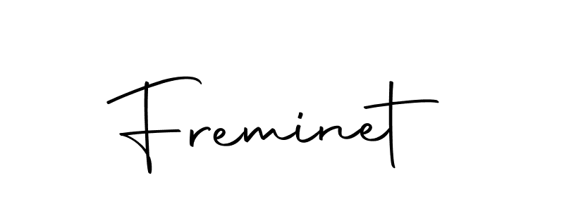 Freminet stylish signature style. Best Handwritten Sign (Autography-DOLnW) for my name. Handwritten Signature Collection Ideas for my name Freminet. Freminet signature style 10 images and pictures png