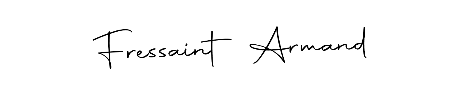 Autography-DOLnW is a professional signature style that is perfect for those who want to add a touch of class to their signature. It is also a great choice for those who want to make their signature more unique. Get Fressaint Armand name to fancy signature for free. Fressaint Armand signature style 10 images and pictures png