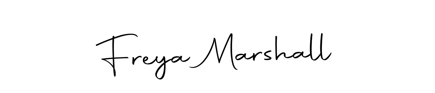 Make a beautiful signature design for name Freya Marshall. Use this online signature maker to create a handwritten signature for free. Freya Marshall signature style 10 images and pictures png