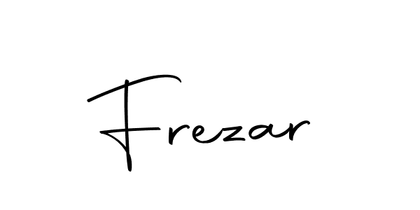 How to make Frezar name signature. Use Autography-DOLnW style for creating short signs online. This is the latest handwritten sign. Frezar signature style 10 images and pictures png