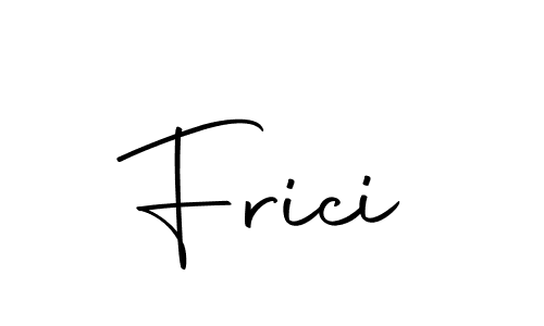 You should practise on your own different ways (Autography-DOLnW) to write your name (Frici) in signature. don't let someone else do it for you. Frici signature style 10 images and pictures png