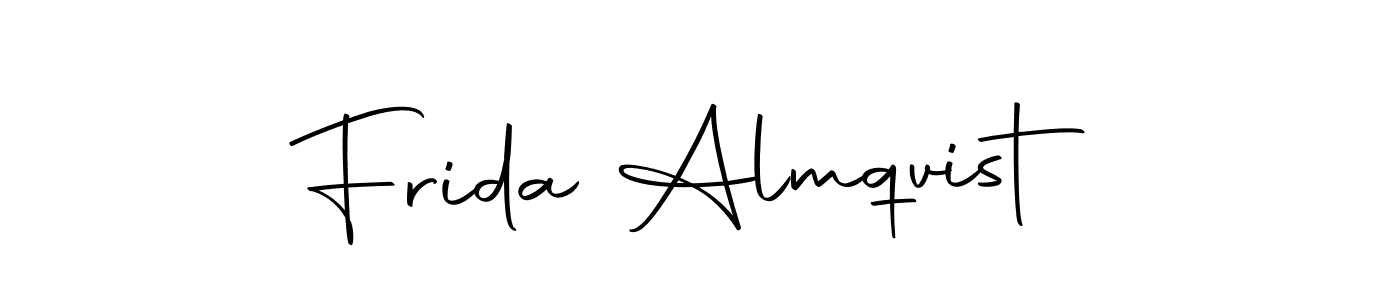 Autography-DOLnW is a professional signature style that is perfect for those who want to add a touch of class to their signature. It is also a great choice for those who want to make their signature more unique. Get Frida Almqvist name to fancy signature for free. Frida Almqvist signature style 10 images and pictures png