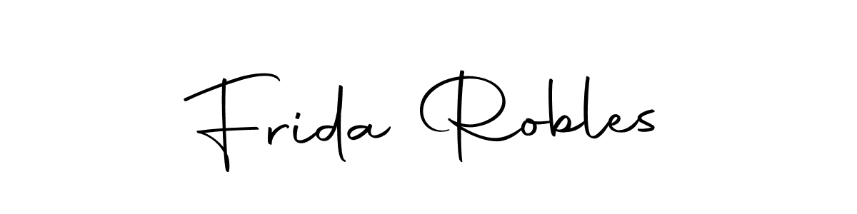 Check out images of Autograph of Frida Robles name. Actor Frida Robles Signature Style. Autography-DOLnW is a professional sign style online. Frida Robles signature style 10 images and pictures png