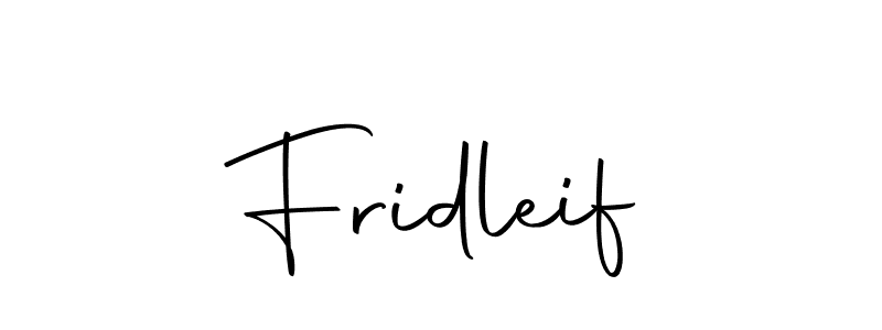 Create a beautiful signature design for name Fridleif. With this signature (Autography-DOLnW) fonts, you can make a handwritten signature for free. Fridleif signature style 10 images and pictures png