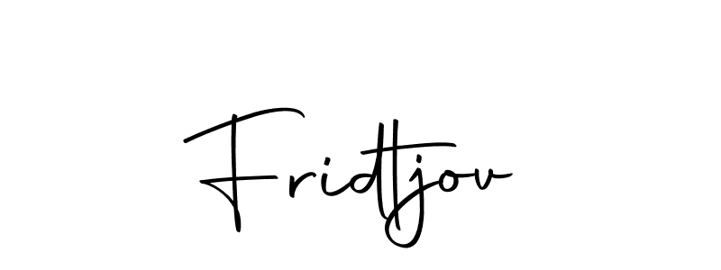 Create a beautiful signature design for name Fridtjov. With this signature (Autography-DOLnW) fonts, you can make a handwritten signature for free. Fridtjov signature style 10 images and pictures png