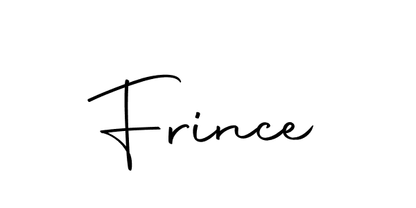 Frince stylish signature style. Best Handwritten Sign (Autography-DOLnW) for my name. Handwritten Signature Collection Ideas for my name Frince. Frince signature style 10 images and pictures png