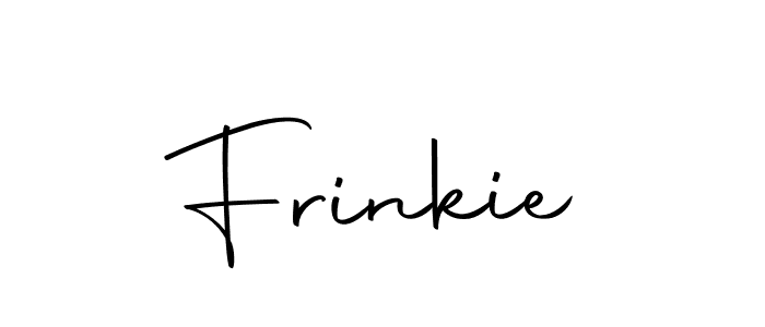 How to make Frinkie name signature. Use Autography-DOLnW style for creating short signs online. This is the latest handwritten sign. Frinkie signature style 10 images and pictures png