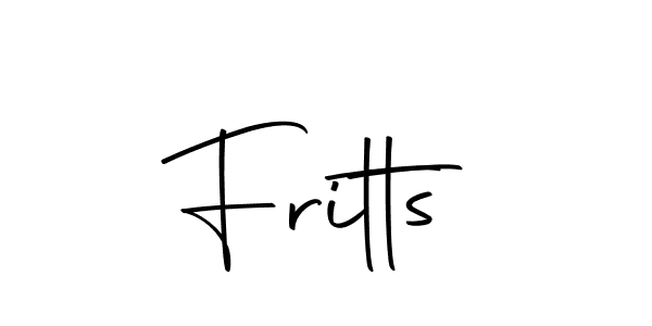 Make a beautiful signature design for name Fritts. Use this online signature maker to create a handwritten signature for free. Fritts signature style 10 images and pictures png