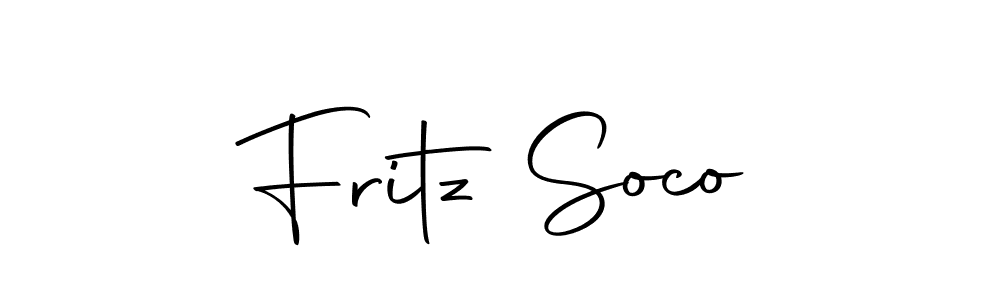 How to make Fritz Soco signature? Autography-DOLnW is a professional autograph style. Create handwritten signature for Fritz Soco name. Fritz Soco signature style 10 images and pictures png