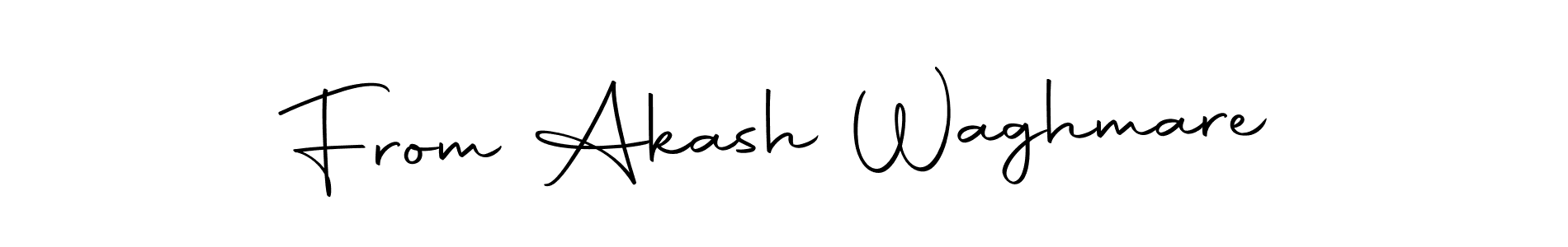 You can use this online signature creator to create a handwritten signature for the name From Akash Waghmare. This is the best online autograph maker. From Akash Waghmare signature style 10 images and pictures png