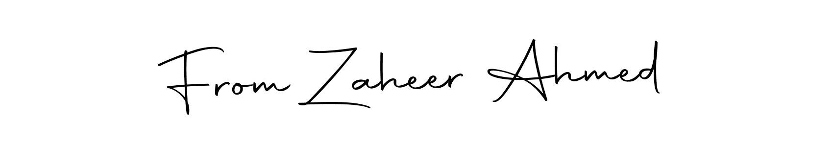 The best way (Autography-DOLnW) to make a short signature is to pick only two or three words in your name. The name From Zaheer Ahmed include a total of six letters. For converting this name. From Zaheer Ahmed signature style 10 images and pictures png
