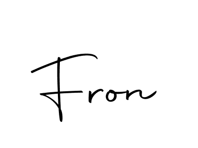 Fron stylish signature style. Best Handwritten Sign (Autography-DOLnW) for my name. Handwritten Signature Collection Ideas for my name Fron. Fron signature style 10 images and pictures png
