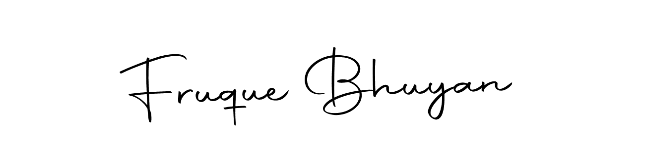 Use a signature maker to create a handwritten signature online. With this signature software, you can design (Autography-DOLnW) your own signature for name Fruque Bhuyan. Fruque Bhuyan signature style 10 images and pictures png