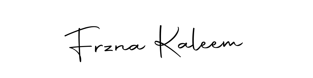 This is the best signature style for the Frzna Kaleem name. Also you like these signature font (Autography-DOLnW). Mix name signature. Frzna Kaleem signature style 10 images and pictures png