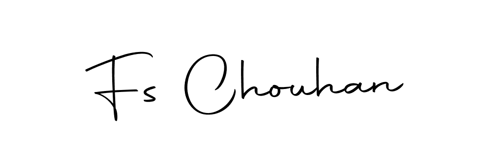 The best way (Autography-DOLnW) to make a short signature is to pick only two or three words in your name. The name Fs Chouhan include a total of six letters. For converting this name. Fs Chouhan signature style 10 images and pictures png