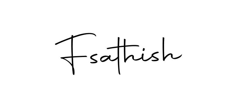 Make a beautiful signature design for name Fsathish. Use this online signature maker to create a handwritten signature for free. Fsathish signature style 10 images and pictures png