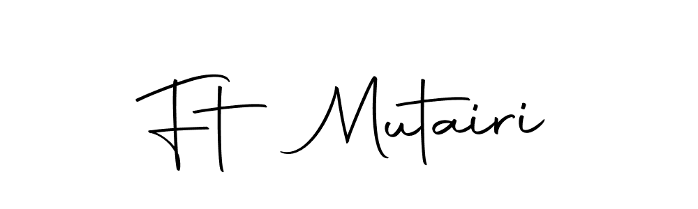 You can use this online signature creator to create a handwritten signature for the name Ft Mutairi. This is the best online autograph maker. Ft Mutairi signature style 10 images and pictures png
