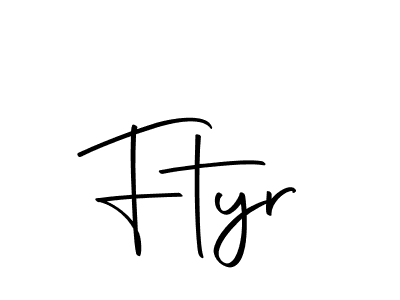 Make a beautiful signature design for name Ftyr. With this signature (Autography-DOLnW) style, you can create a handwritten signature for free. Ftyr signature style 10 images and pictures png