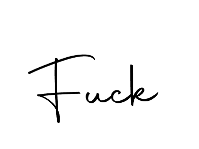 Make a beautiful signature design for name Fuck. With this signature (Autography-DOLnW) style, you can create a handwritten signature for free. Fuck signature style 10 images and pictures png