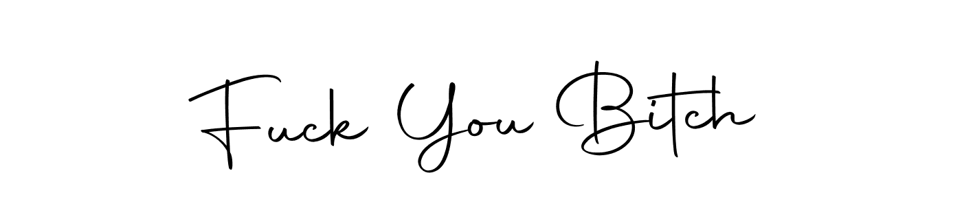 Here are the top 10 professional signature styles for the name Fuck You Bitch. These are the best autograph styles you can use for your name. Fuck You Bitch signature style 10 images and pictures png