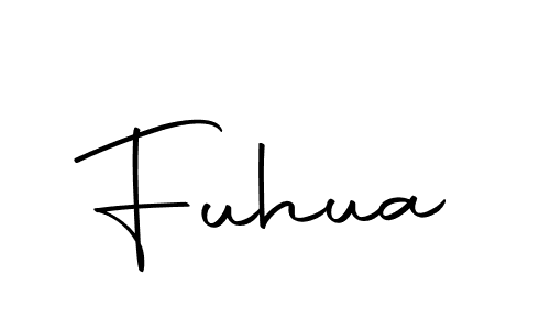 Fuhua stylish signature style. Best Handwritten Sign (Autography-DOLnW) for my name. Handwritten Signature Collection Ideas for my name Fuhua. Fuhua signature style 10 images and pictures png