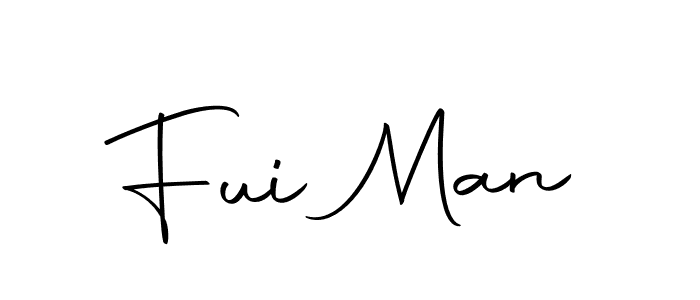 Use a signature maker to create a handwritten signature online. With this signature software, you can design (Autography-DOLnW) your own signature for name Fui Man. Fui Man signature style 10 images and pictures png