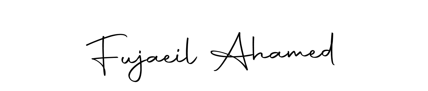 Make a short Fujaeil Ahamed signature style. Manage your documents anywhere anytime using Autography-DOLnW. Create and add eSignatures, submit forms, share and send files easily. Fujaeil Ahamed signature style 10 images and pictures png