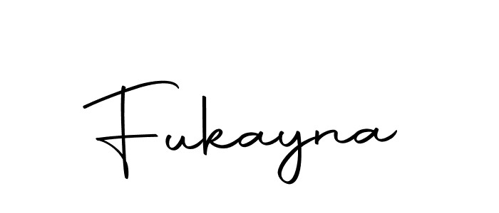 Design your own signature with our free online signature maker. With this signature software, you can create a handwritten (Autography-DOLnW) signature for name Fukayna. Fukayna signature style 10 images and pictures png