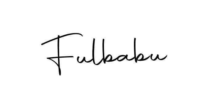 How to make Fulbabu name signature. Use Autography-DOLnW style for creating short signs online. This is the latest handwritten sign. Fulbabu signature style 10 images and pictures png
