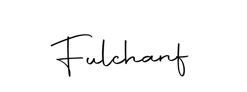 Design your own signature with our free online signature maker. With this signature software, you can create a handwritten (Autography-DOLnW) signature for name Fulchanf. Fulchanf signature style 10 images and pictures png