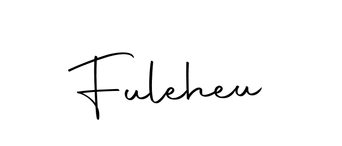 Use a signature maker to create a handwritten signature online. With this signature software, you can design (Autography-DOLnW) your own signature for name Fuleheu. Fuleheu signature style 10 images and pictures png