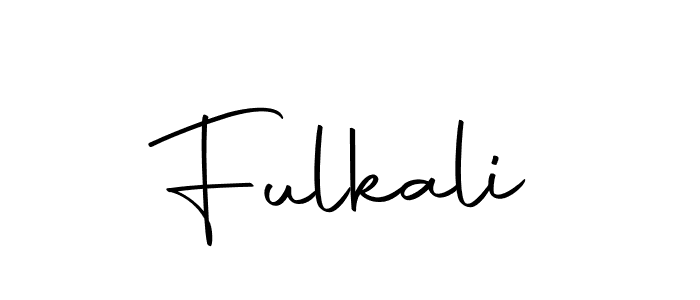 Make a beautiful signature design for name Fulkali. With this signature (Autography-DOLnW) style, you can create a handwritten signature for free. Fulkali signature style 10 images and pictures png