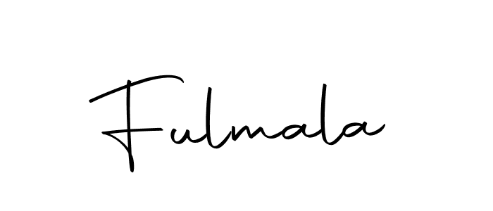 Create a beautiful signature design for name Fulmala. With this signature (Autography-DOLnW) fonts, you can make a handwritten signature for free. Fulmala signature style 10 images and pictures png