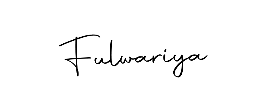 Fulwariya stylish signature style. Best Handwritten Sign (Autography-DOLnW) for my name. Handwritten Signature Collection Ideas for my name Fulwariya. Fulwariya signature style 10 images and pictures png