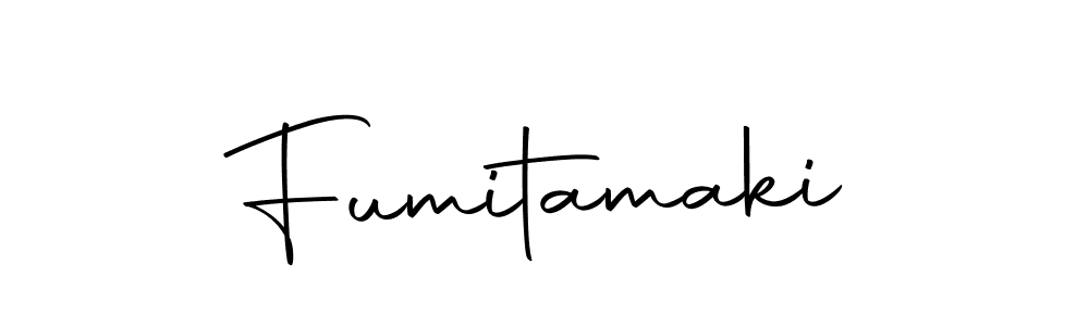 Design your own signature with our free online signature maker. With this signature software, you can create a handwritten (Autography-DOLnW) signature for name Fumitamaki. Fumitamaki signature style 10 images and pictures png