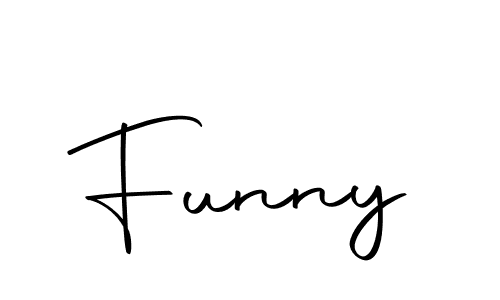 Make a beautiful signature design for name Funny. With this signature (Autography-DOLnW) style, you can create a handwritten signature for free. Funny signature style 10 images and pictures png