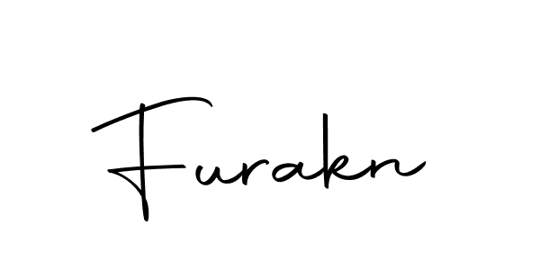You should practise on your own different ways (Autography-DOLnW) to write your name (Furakn) in signature. don't let someone else do it for you. Furakn signature style 10 images and pictures png