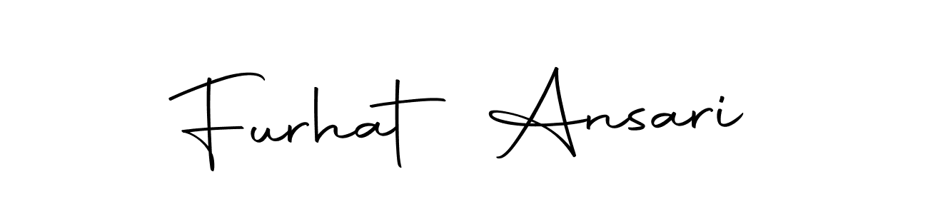 The best way (Autography-DOLnW) to make a short signature is to pick only two or three words in your name. The name Furhat Ansari include a total of six letters. For converting this name. Furhat Ansari signature style 10 images and pictures png