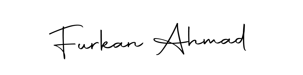 The best way (Autography-DOLnW) to make a short signature is to pick only two or three words in your name. The name Furkan Ahmad include a total of six letters. For converting this name. Furkan Ahmad signature style 10 images and pictures png
