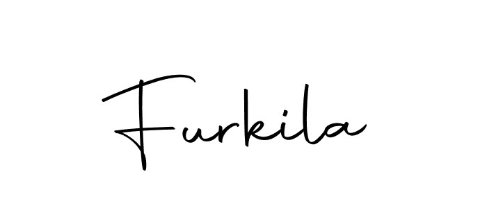 How to make Furkila name signature. Use Autography-DOLnW style for creating short signs online. This is the latest handwritten sign. Furkila signature style 10 images and pictures png