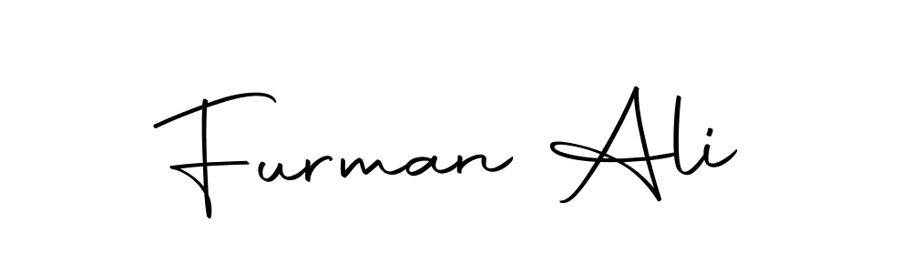 Create a beautiful signature design for name Furman Ali. With this signature (Autography-DOLnW) fonts, you can make a handwritten signature for free. Furman Ali signature style 10 images and pictures png