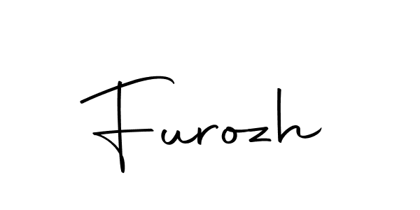 Make a beautiful signature design for name Furozh. With this signature (Autography-DOLnW) style, you can create a handwritten signature for free. Furozh signature style 10 images and pictures png