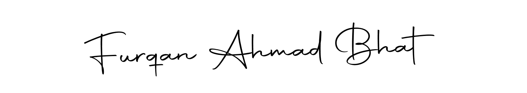 Make a beautiful signature design for name Furqan Ahmad Bhat. Use this online signature maker to create a handwritten signature for free. Furqan Ahmad Bhat signature style 10 images and pictures png