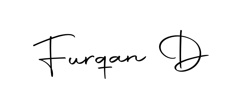 Make a beautiful signature design for name Furqan D. Use this online signature maker to create a handwritten signature for free. Furqan D signature style 10 images and pictures png