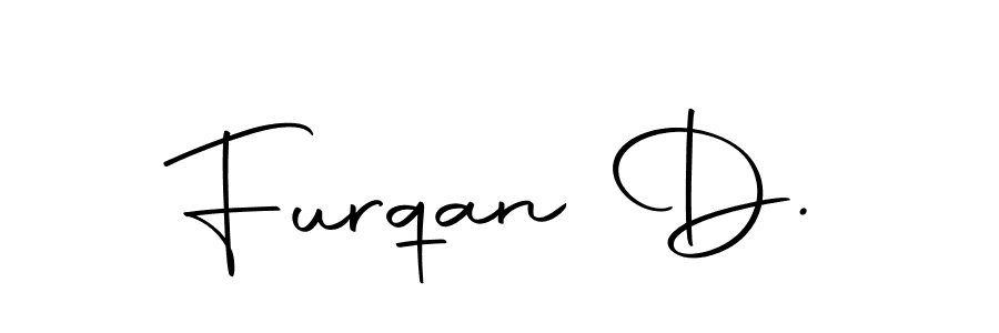 if you are searching for the best signature style for your name Furqan D.. so please give up your signature search. here we have designed multiple signature styles  using Autography-DOLnW. Furqan D. signature style 10 images and pictures png