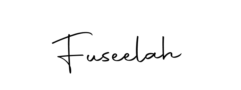 Make a beautiful signature design for name Fuseelah. Use this online signature maker to create a handwritten signature for free. Fuseelah signature style 10 images and pictures png