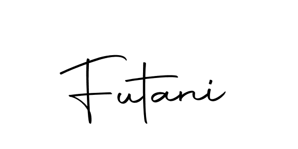 You should practise on your own different ways (Autography-DOLnW) to write your name (Futani) in signature. don't let someone else do it for you. Futani signature style 10 images and pictures png