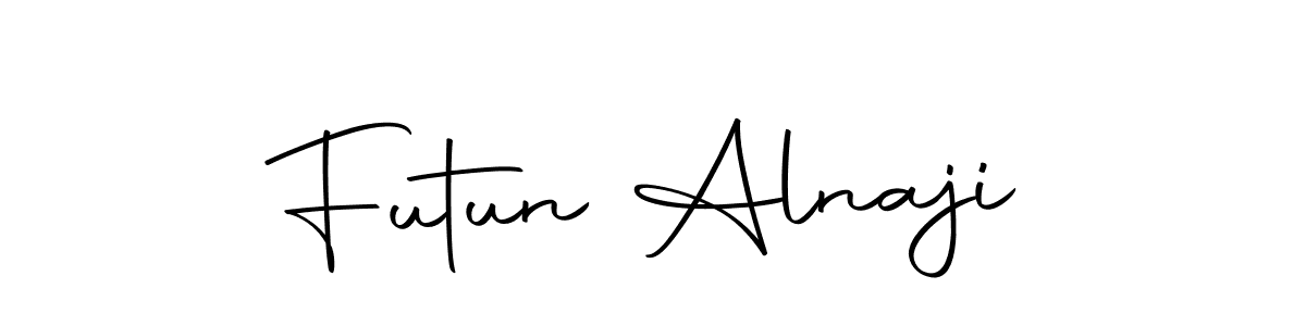 The best way (Autography-DOLnW) to make a short signature is to pick only two or three words in your name. The name Futun Alnaji include a total of six letters. For converting this name. Futun Alnaji signature style 10 images and pictures png